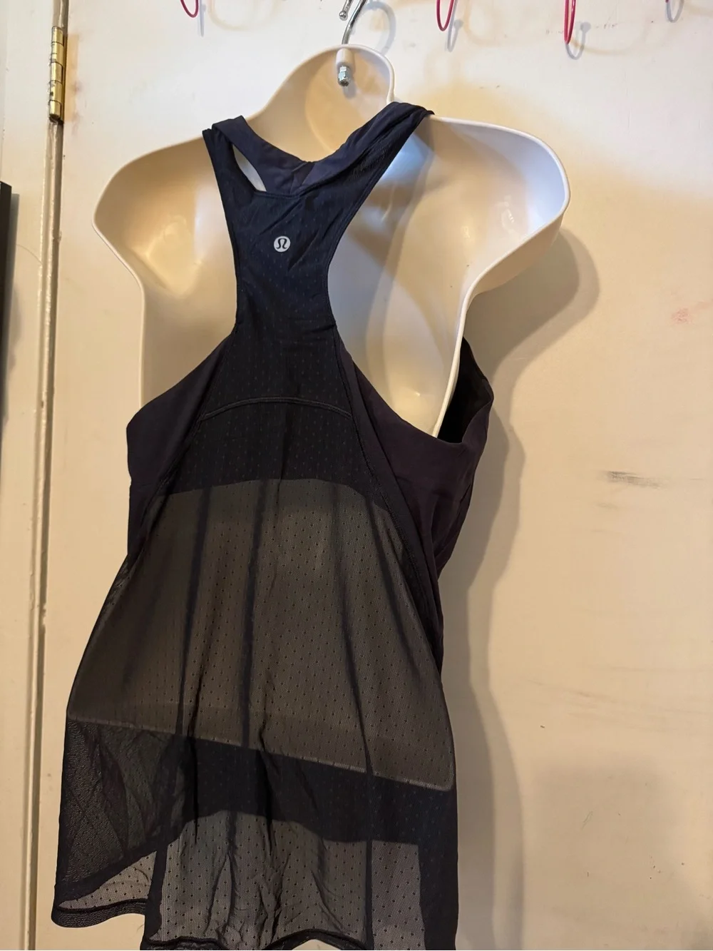 lululemon athletica Black Racerback Performance Tank